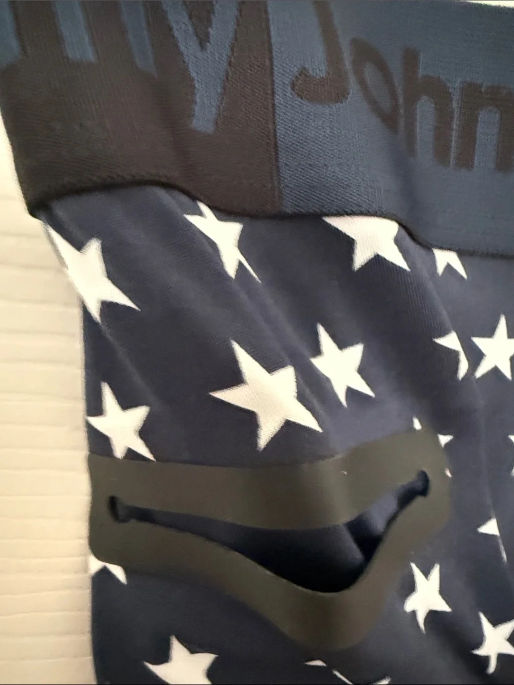 Tommy John men’s American Flag Print Leggings - Red, White & Navy